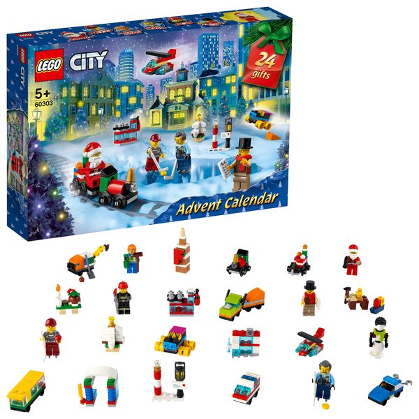 LEGO City Advent Calendar Building Kit 60303 (349 Pieces)