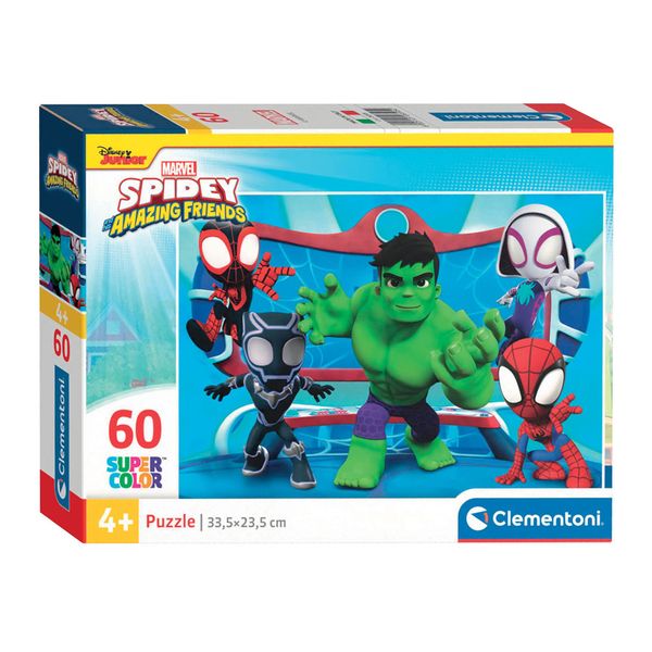 Clementoni 60 Piece Puzzle Marvel Spidey