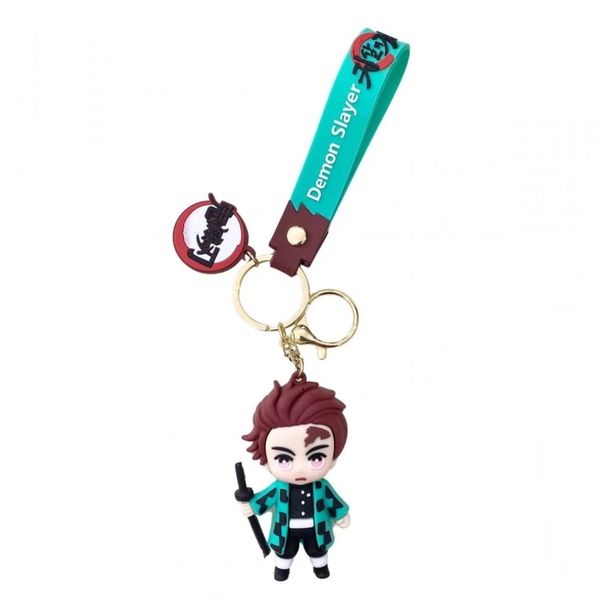 Demon Slayer Anime Multi-Clip Keychain