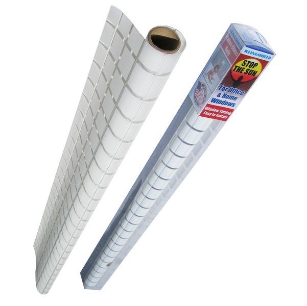 Klingshield White Squares Window Film