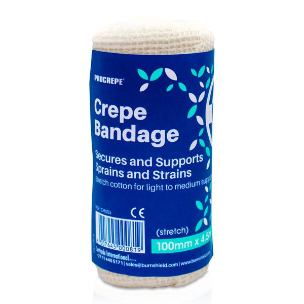 Crepe Bandages 100mm 6's