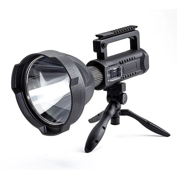 USB Rechargeable Flashlight Emergency Super Bright LED Work Light- LARGE