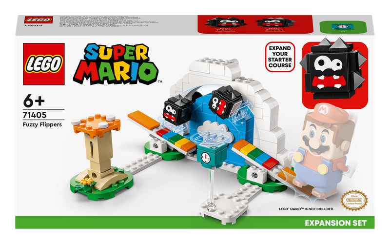 LEGO® Super Mario™ Fuzzy Flippers Expansion Set 71405 Building Toy Set (154 Pieces)