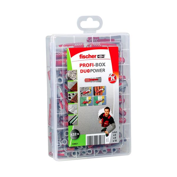 fischer DuoPower Profi-Box - 132 pieces