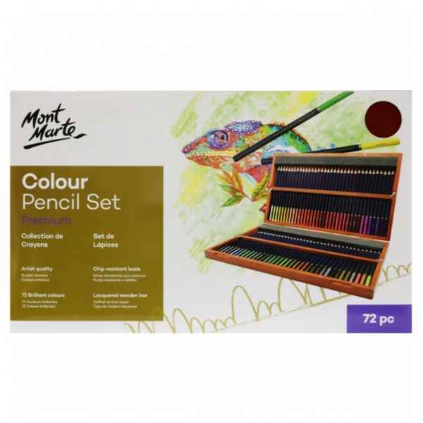 Colour Pencils Box Set 72 Piece