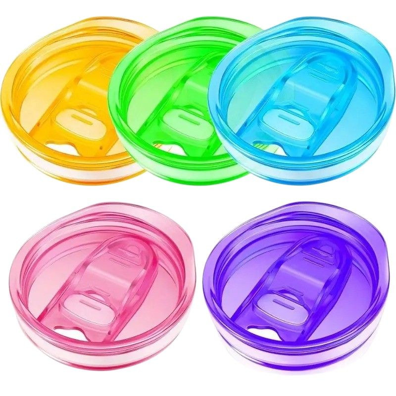 5 Piece 20oz Tumbler Lids Colorful