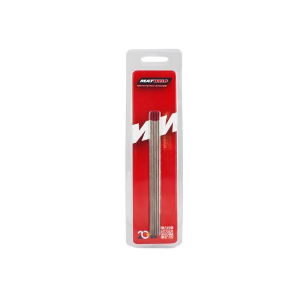 Matweld P/P Rods Tungs 2%Th 2.4 Red 5Piece