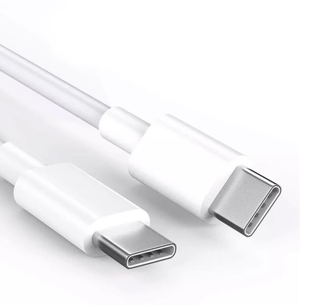 Type-C to USB Type-C Cable - 2m Fast Charging - White