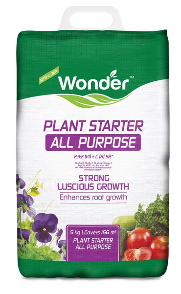 Wonder - Plant Starter All Purpose 2:3:2 (14) + C (8) SR - 5kg