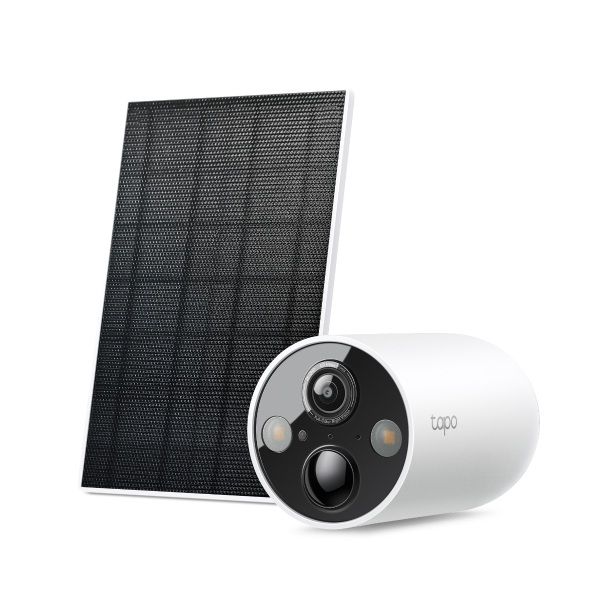 TP-Link Tapo TC85 Kit Solar-Powered Security 2K QHD Camera Kit with AI