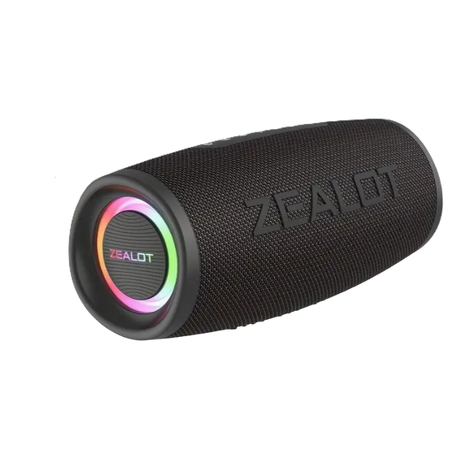 ZEALOT 40W Wireless Bluetooth Speaker Outdoor Portable High Quality sound Image