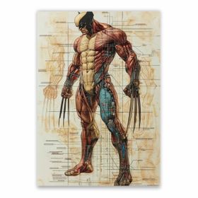 Wolverine Abilities And Characteristics Poster - A1 | Shop Today. Get
