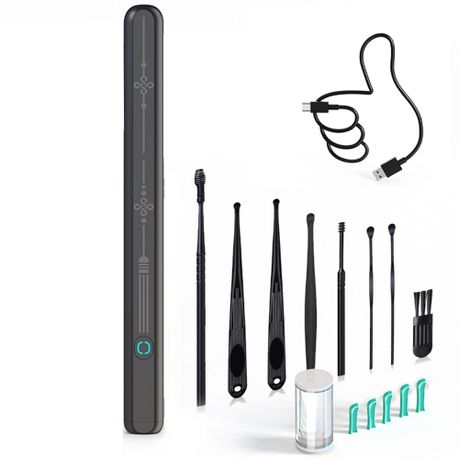 BezosMax Earwax Remover Tool with 7 Pcs Ear Set, Ear Cleaner with Camera Image