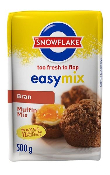 Snowflake - Bran Muffin Mix 10x500g