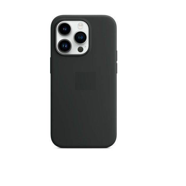 black apple silicone case iphone 13 pro max