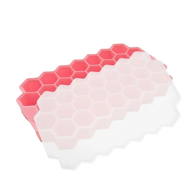 Top Star Hexagon 37 Grid Ice Mold