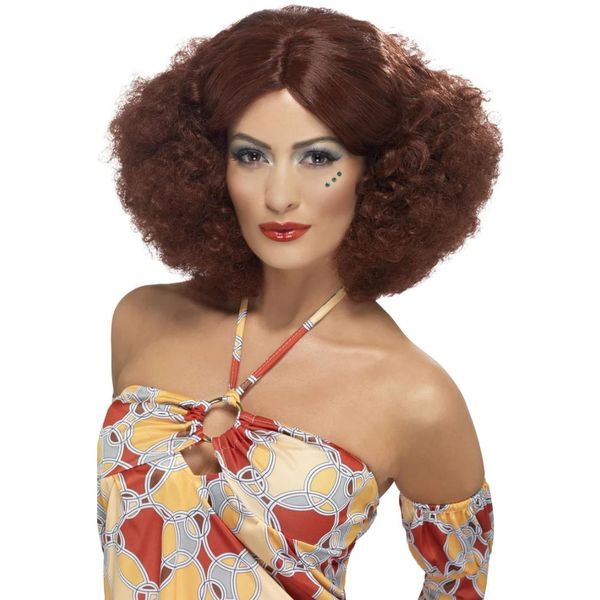 70's Afro Wig Auburn