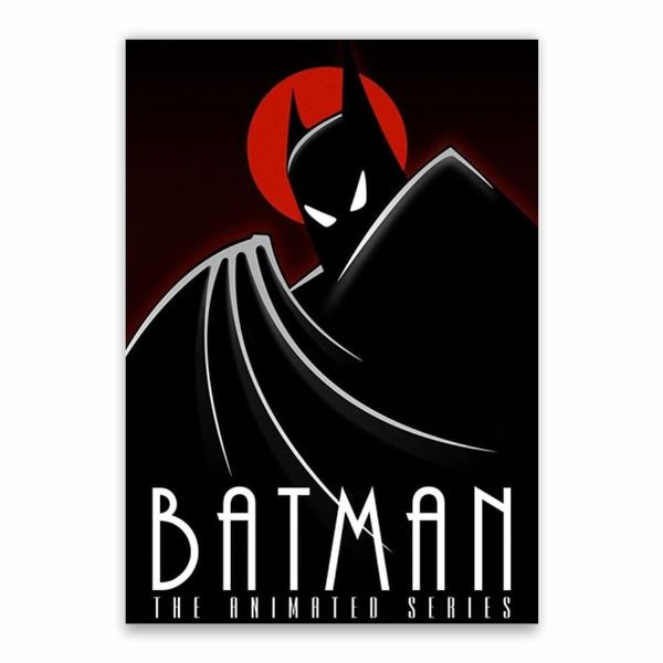 Batman The Animated Series Silhouette Poster - A1