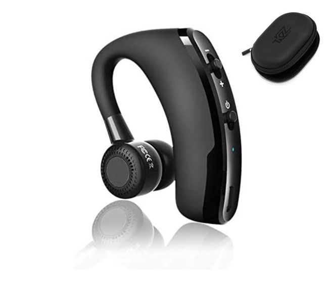 Wireless Universal Business Handsfree Headset Headphone Earphone + Zip Case