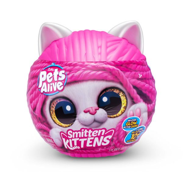Pets Alive Smitten Kittens Interactive Plush Toy Collectible- Series 1