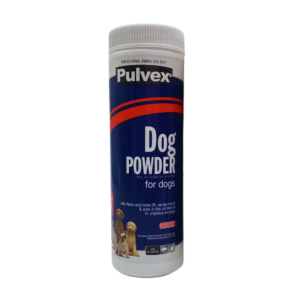 Pulvex Dog Powder 100g - Flea &amp; Tick Treatment for Dogs