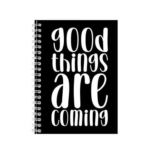 Great Things A5 Notebook Spiral Lined Notepad Inspirational Idea 360