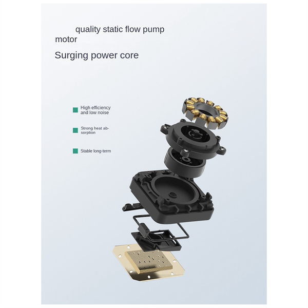 Coolmoon 240 Water Cooled Radiator All-In-One for Desktop Computer B