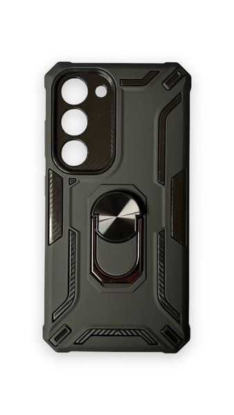 AMA Shockproof Protective Case For Samsung S23 With Ring Holder -Blue