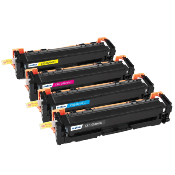 Canon 054 Compatible (CMYK) Toner Cartridges