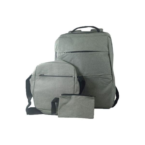 Backpack with Messenger Bag Handbag External USB for Traveling