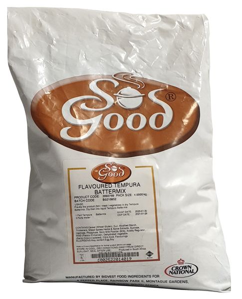 So Good - Tempura Battermix 4kg