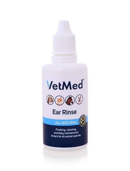 Vetmed All Natural Antimicrobial Ear Wash Liquid - 100ml