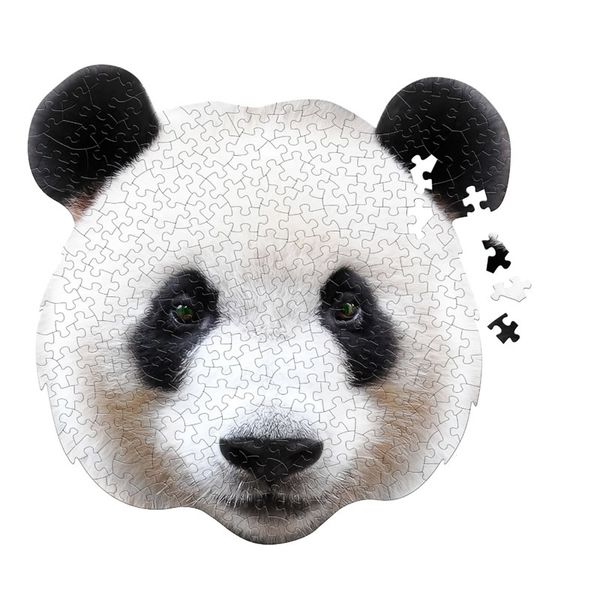 236-Piece Animal-Shaped Jigsaw Panda Puzzle