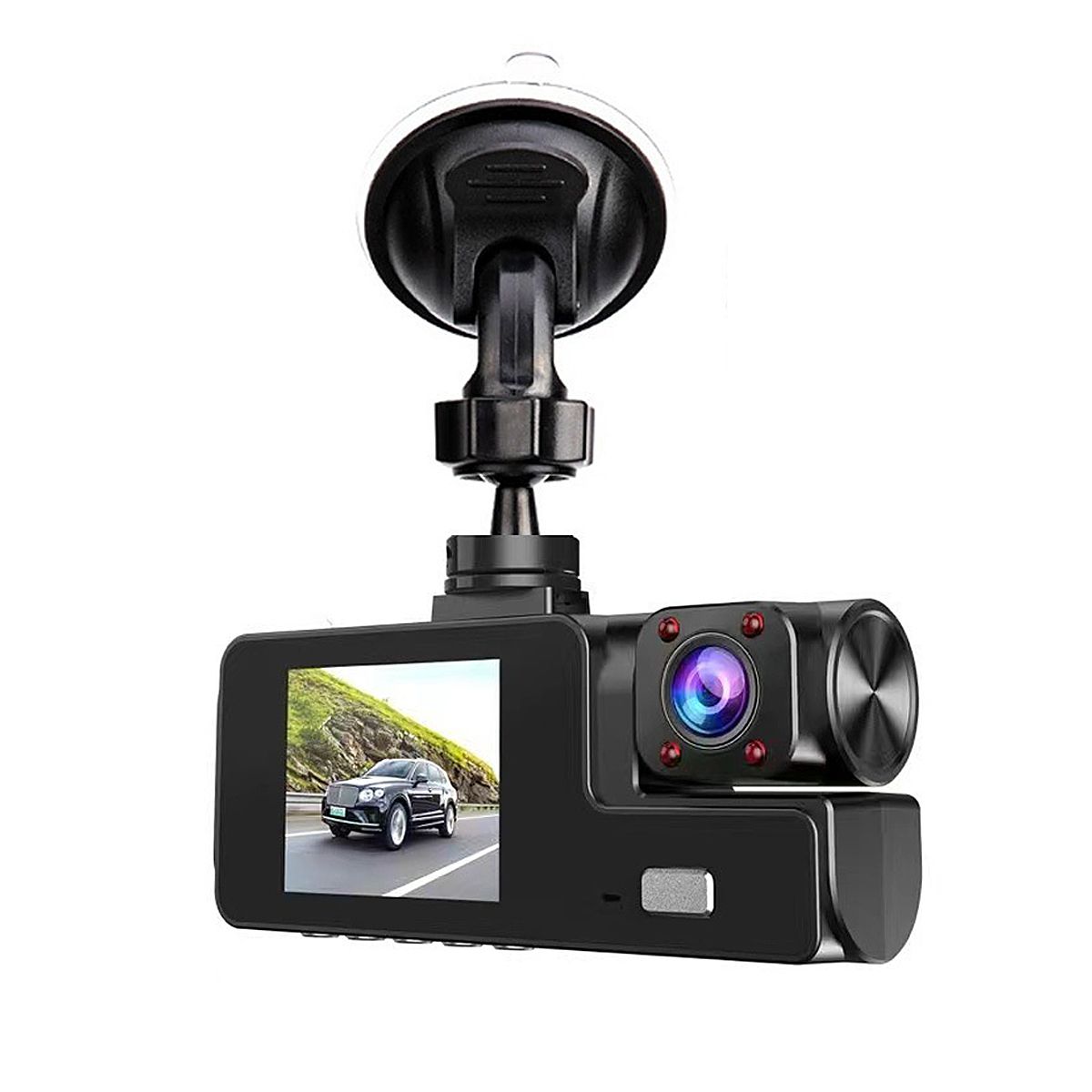 Dash Cam Front Rear, 1080P Full HD Dash Camera Night Vision for Cars