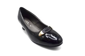 TTP Ladies High Gloss Slip on Low Heel Courts | Shop Today. Get it ...