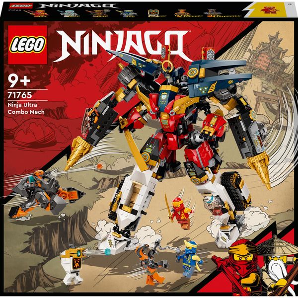 LEGO® NINJAGO® Ninja Ultra Combo Mech 71765 Building Toy Set (1,104 Pieces)