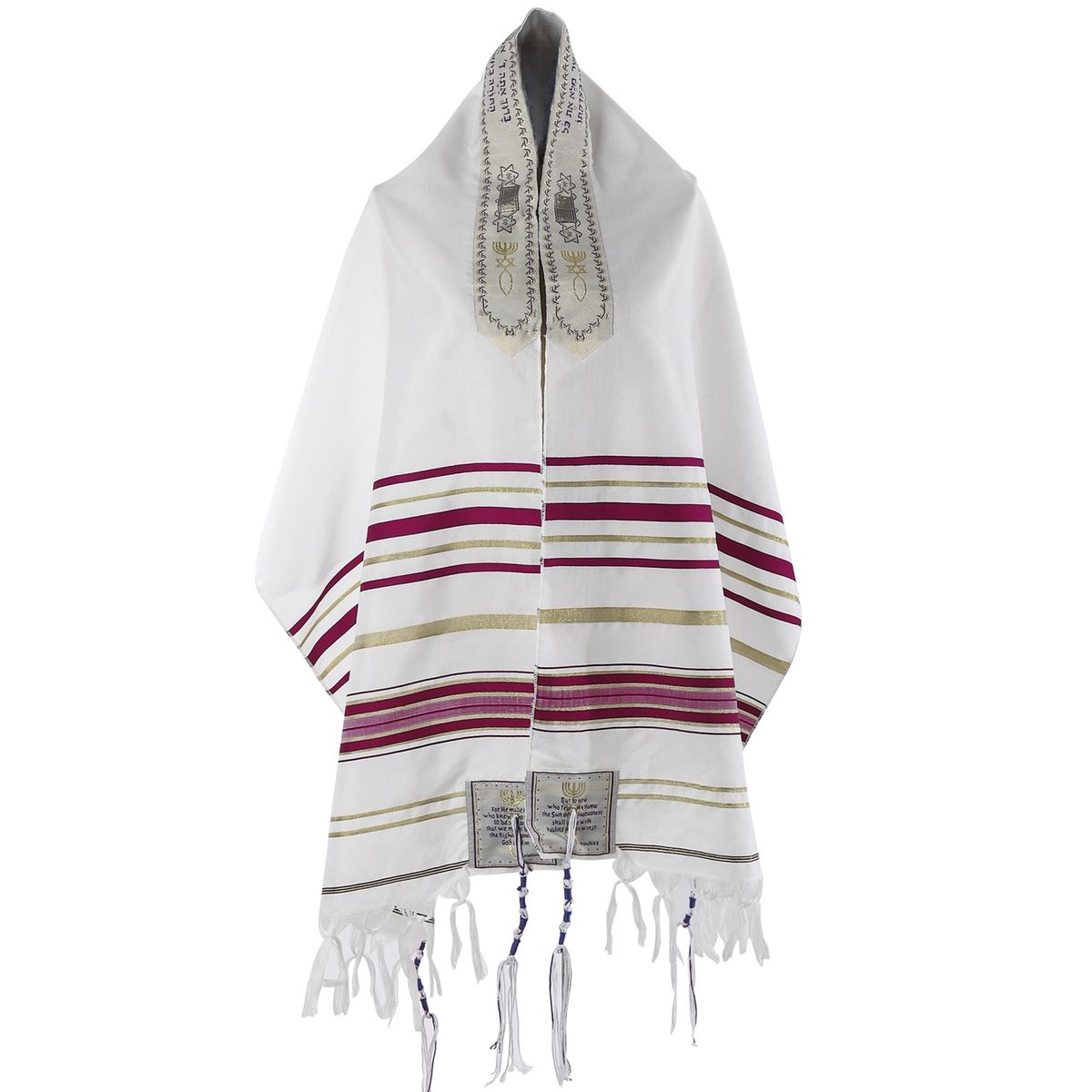 Religious Wear Messianic Tallit Prayer Shawl Jewish Prayer Shawl