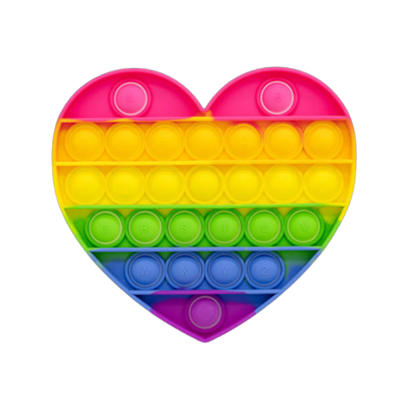 Sceedo Pop It Bubble Heart Fidget