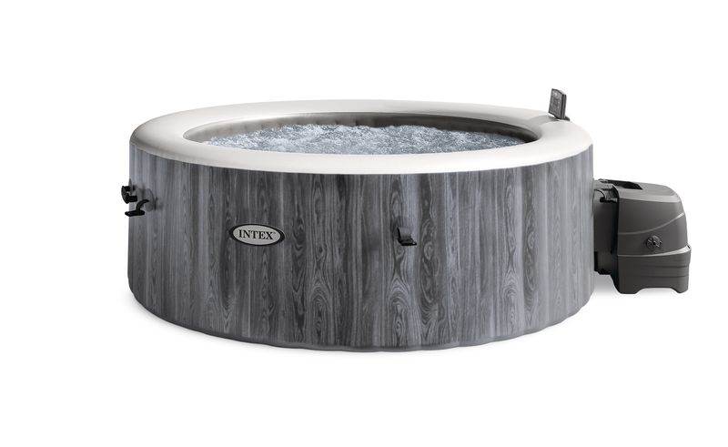 Intex 4 Person Greywood Deluxe Round Bubble Spa (Jacuzzi)