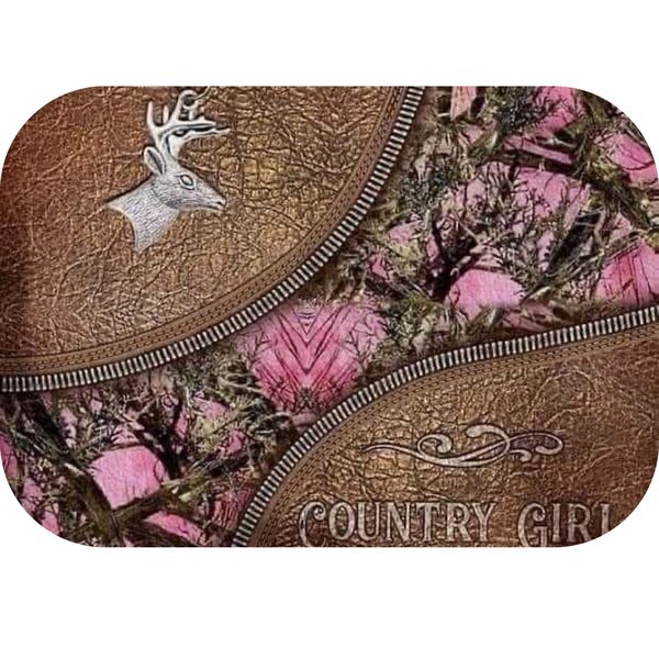 Country Girl Printed Mouse Pad