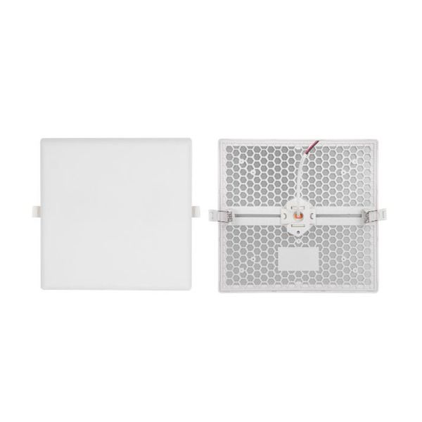 ACDC - 9W 230VAC 6500K Square Frameless LED Downlight 85mm