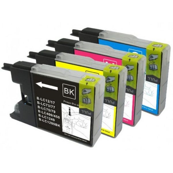 Brother LC77XL / LC-77XL / 77 Ink Cartridge Multipack - Compatible