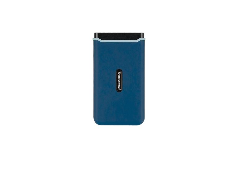 Transcend ESD370C 500GB Portable SSD - Navy Blue