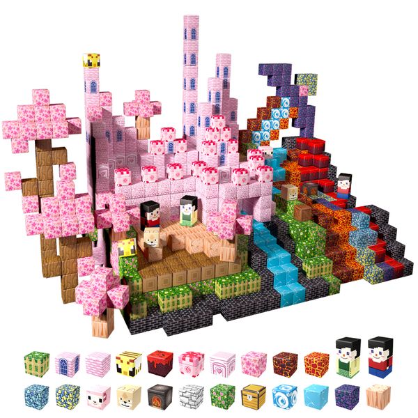 DIY Divine Sword Magnetic Building Blocks Set