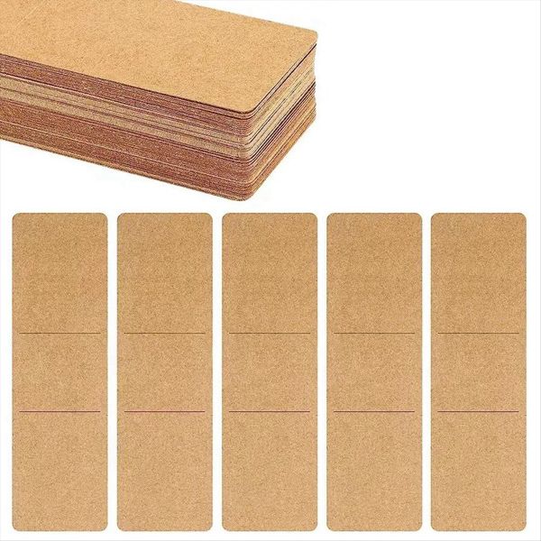 100 Pcs Resin Bookmark Holder Holder Blank Display Cards Diy Bookmark