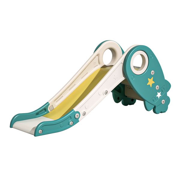 Cool Rocket Slide: Indoor Adventure Awaits! - Green Air