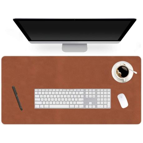 Desk Pad Protector Office Mat, Leather Table Pad