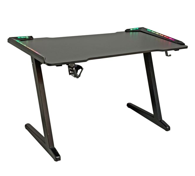 CyberGlow LED Light Gaming Desk - Fine Living