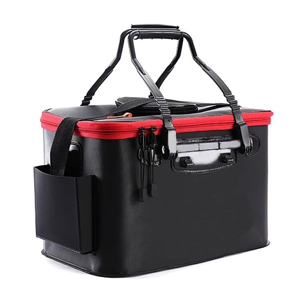 50cm-EVA Foldable Fishing Bucket - Outdoor Travel Hiking Fishing Container