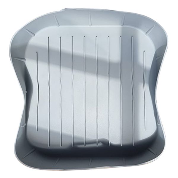 Grey Silicone Air Fryer Pot